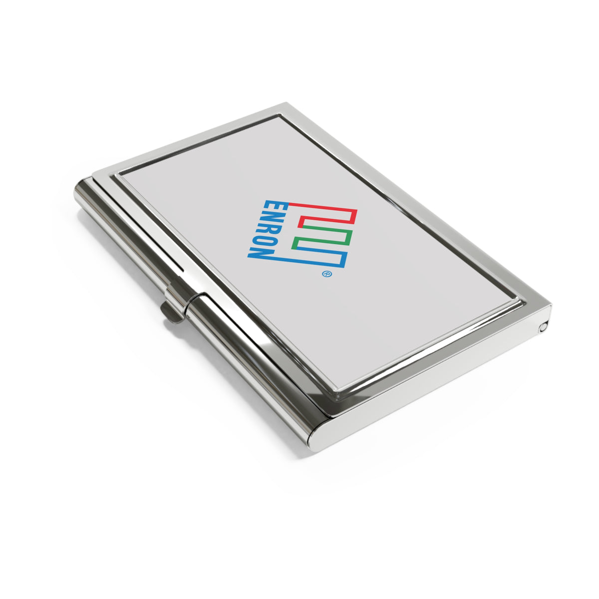 Enron Metal Business Card Holder