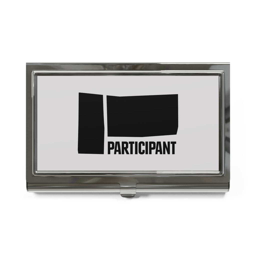 Participant Media Metal Business Card Holder
