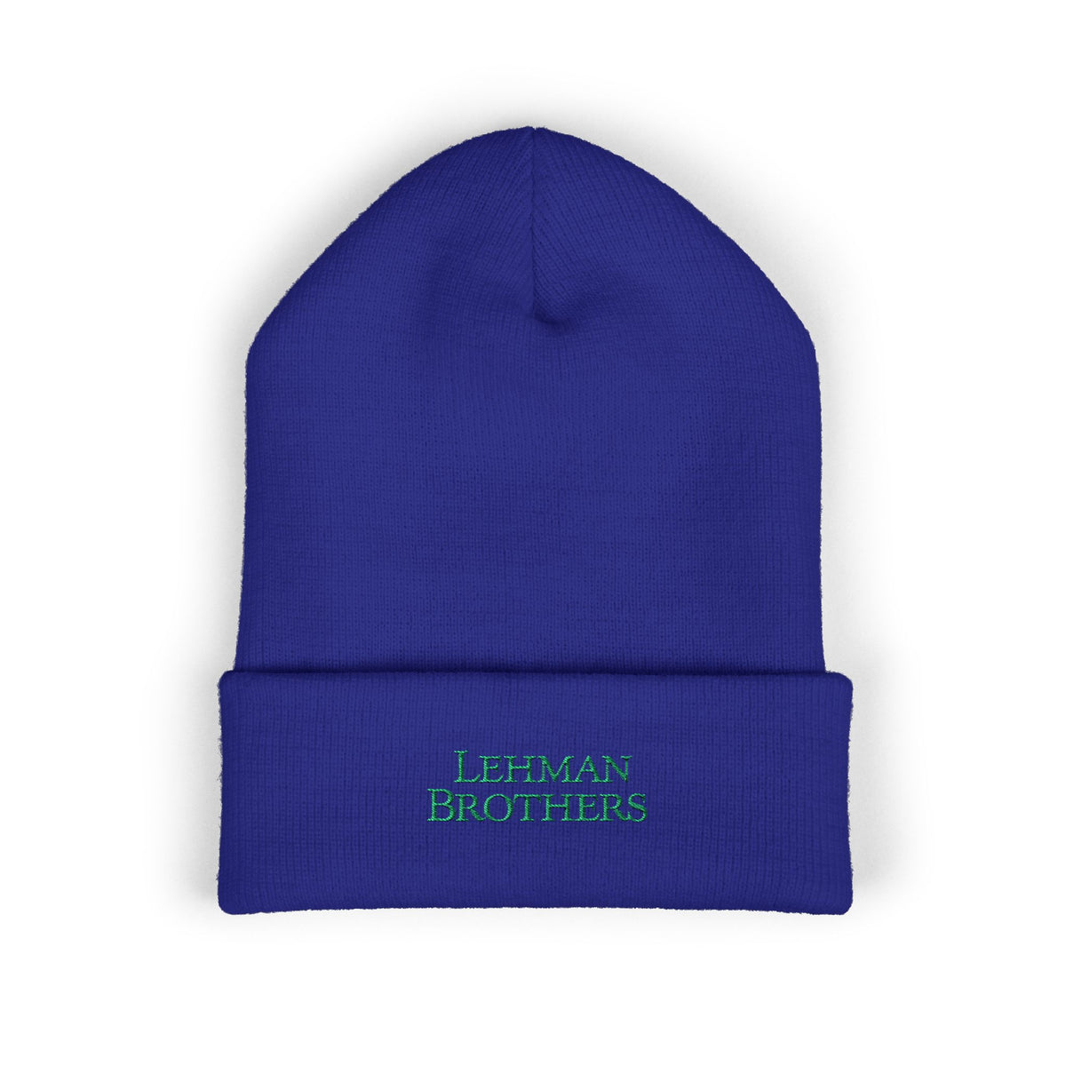 Lehman Brothers Cuffed Beanie