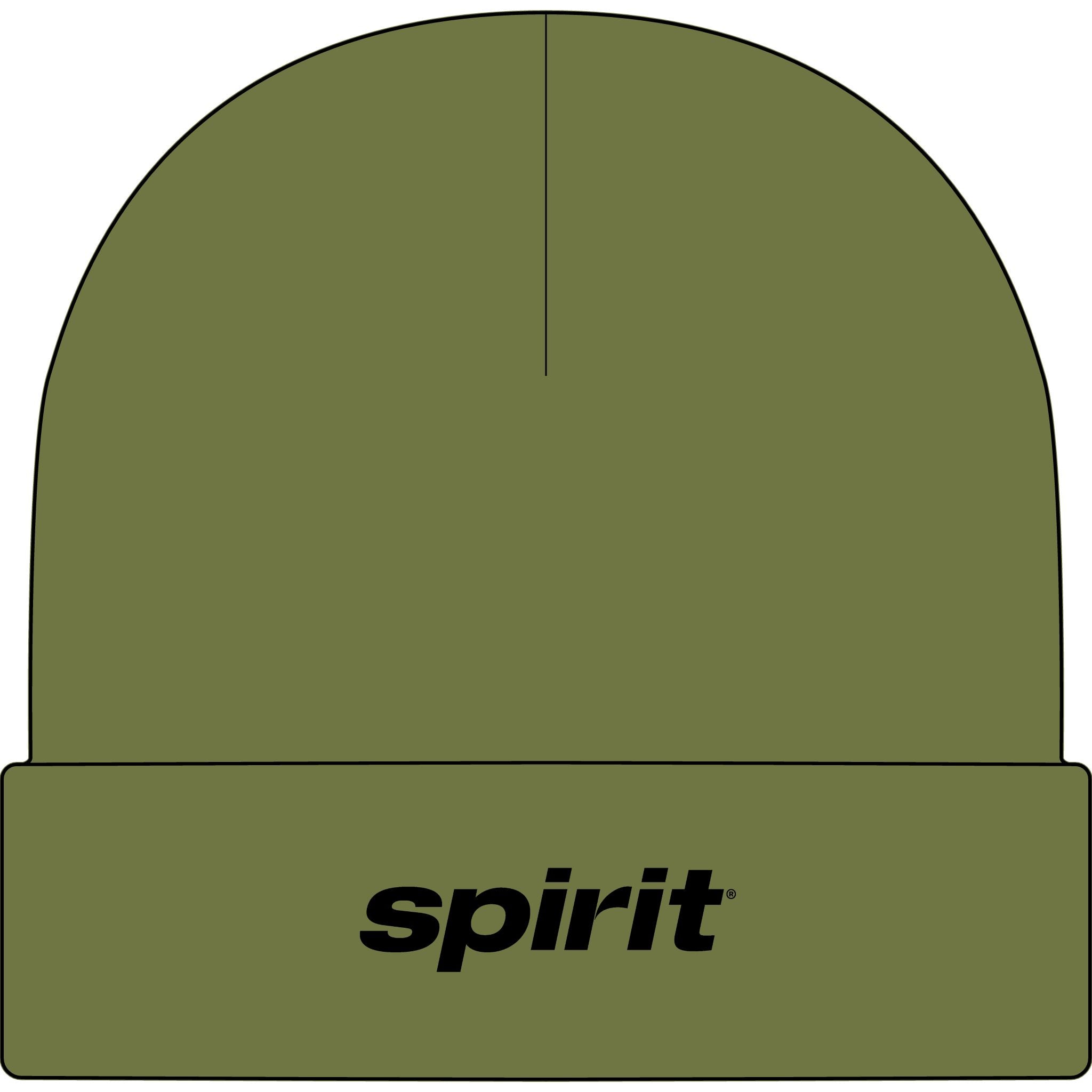 Spirit Airlines Cuff Beanie