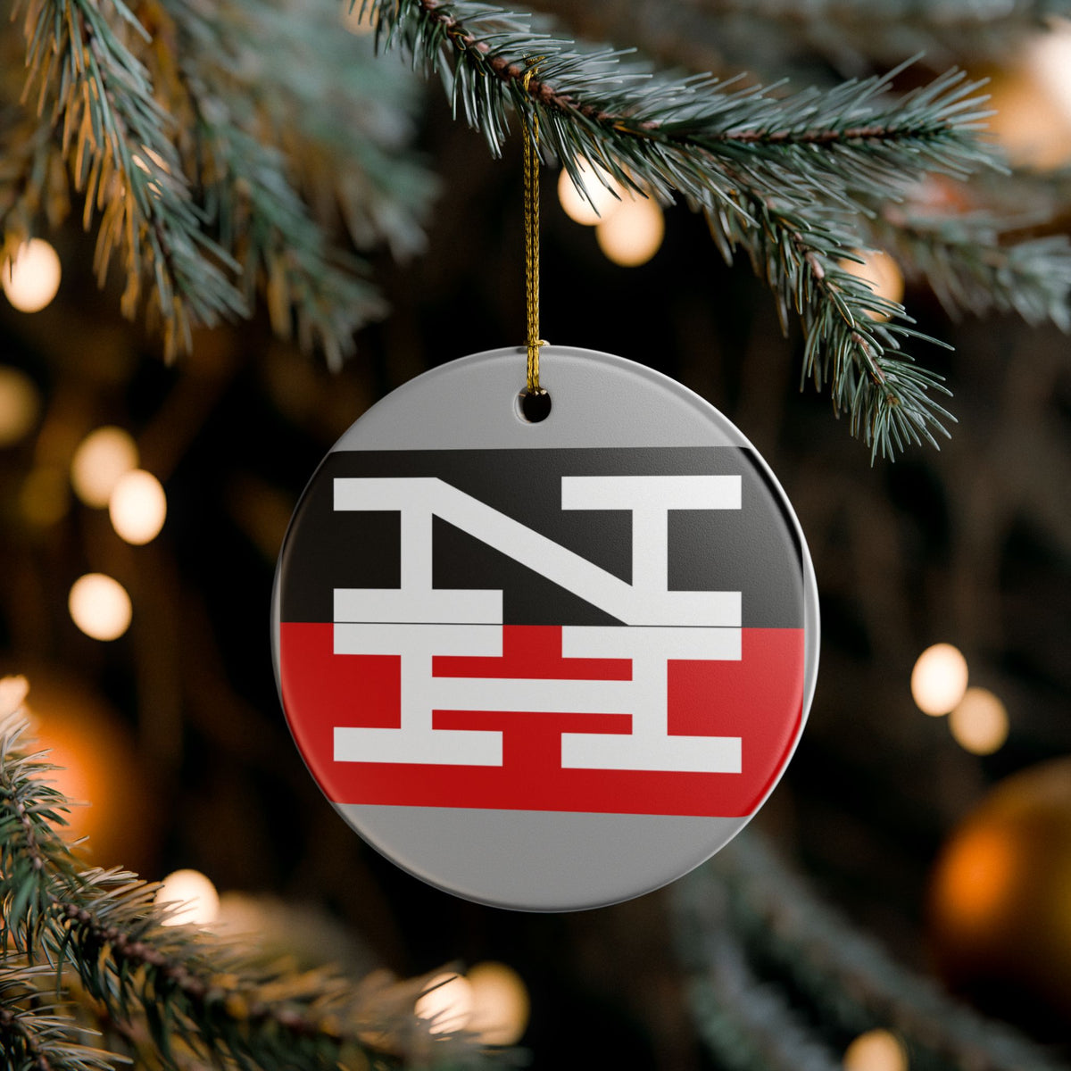 New York, New Haven and Hartford Railroad Ceramic Ornament