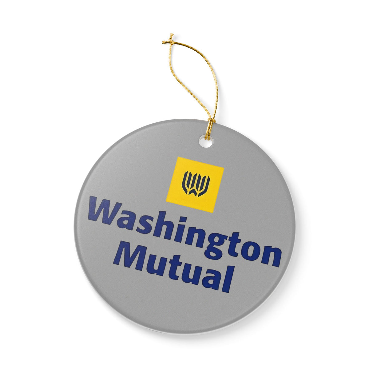 Washington Mutual Ceramic Ornament