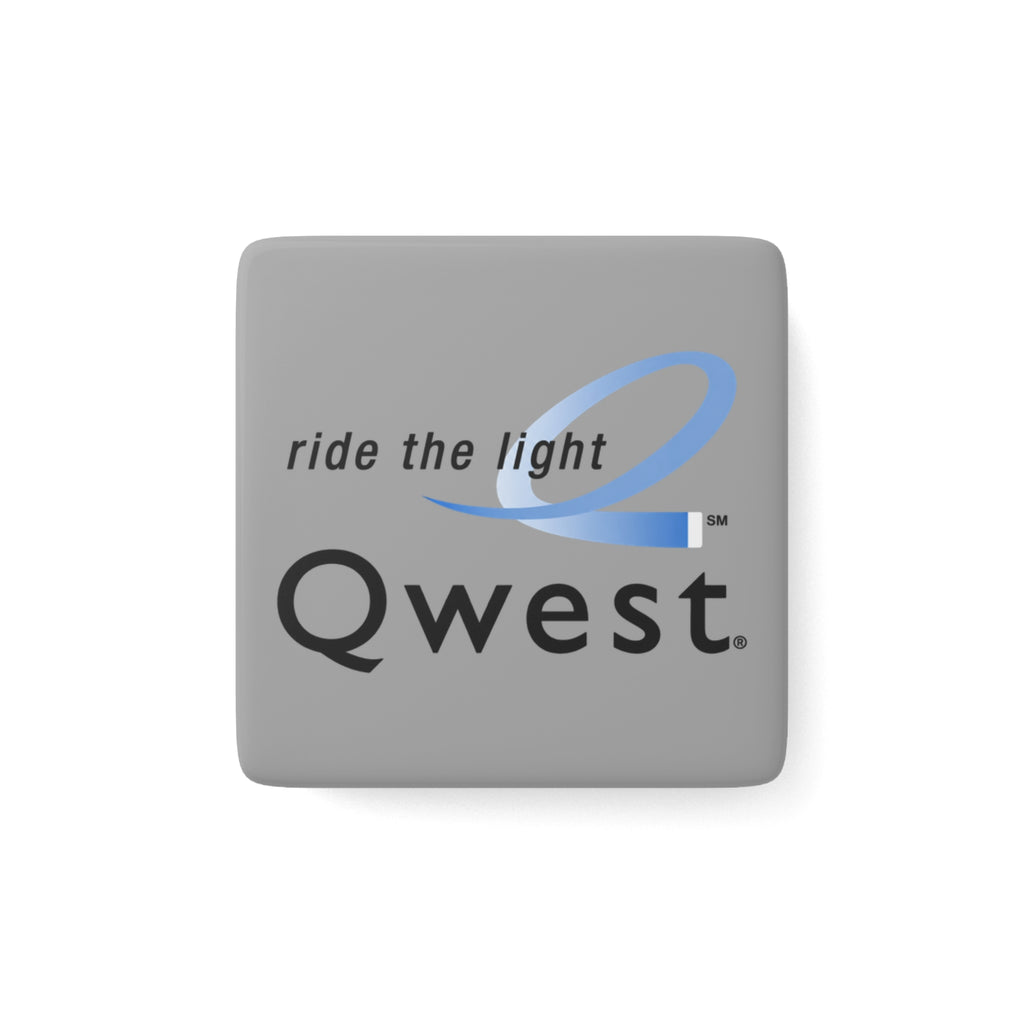 Qwest Square Porcelain Fridge Magnet