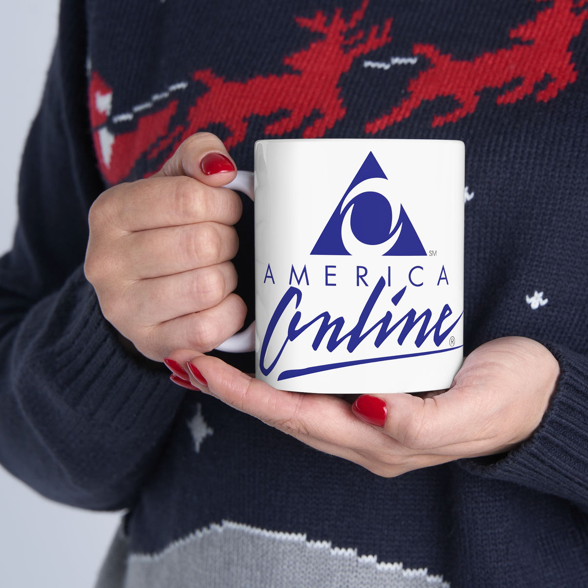 America Online (AOL) Ceramic Coffee Mug