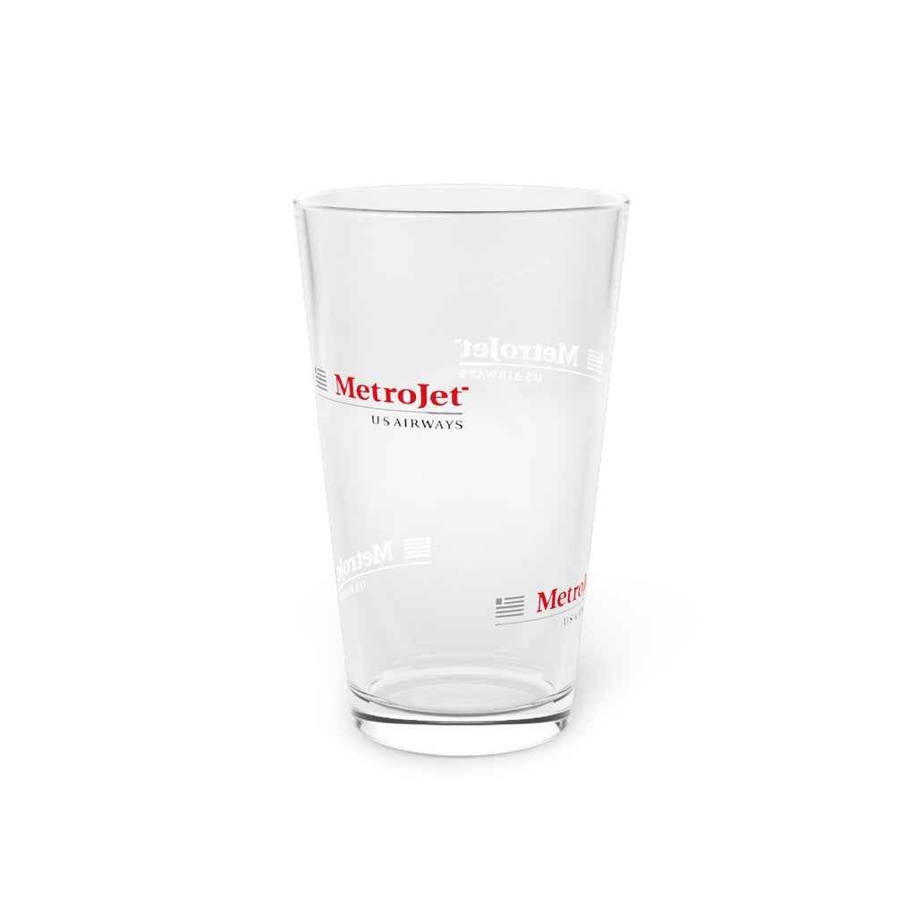 MetroJet 16oz Pint Glass