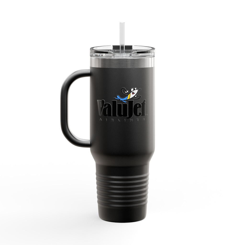 ValuJet Airlines 40oz Insulated Travel Mug Stainless Tumbler