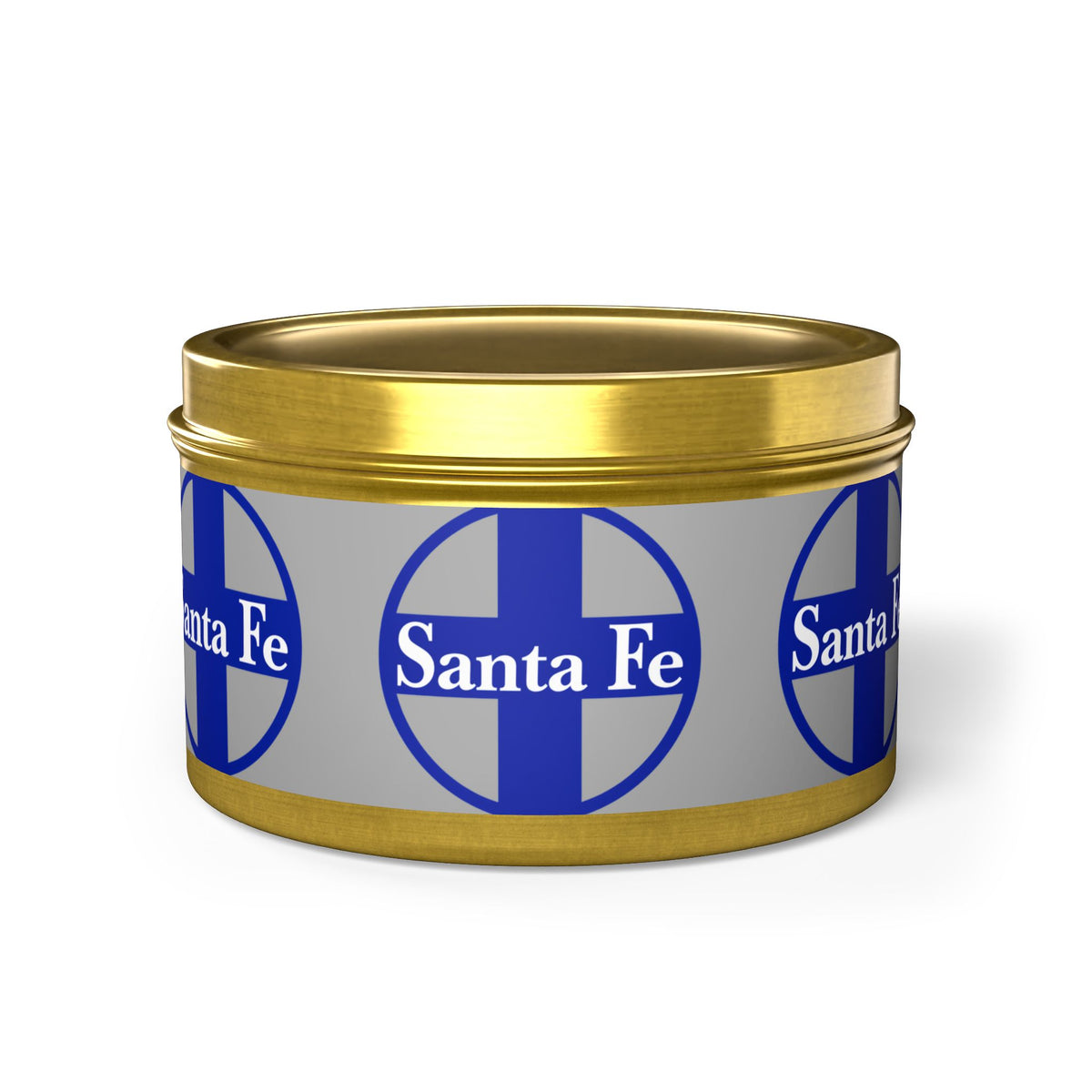 Atchison Topeka and Santa Fe Railway Tin Candle