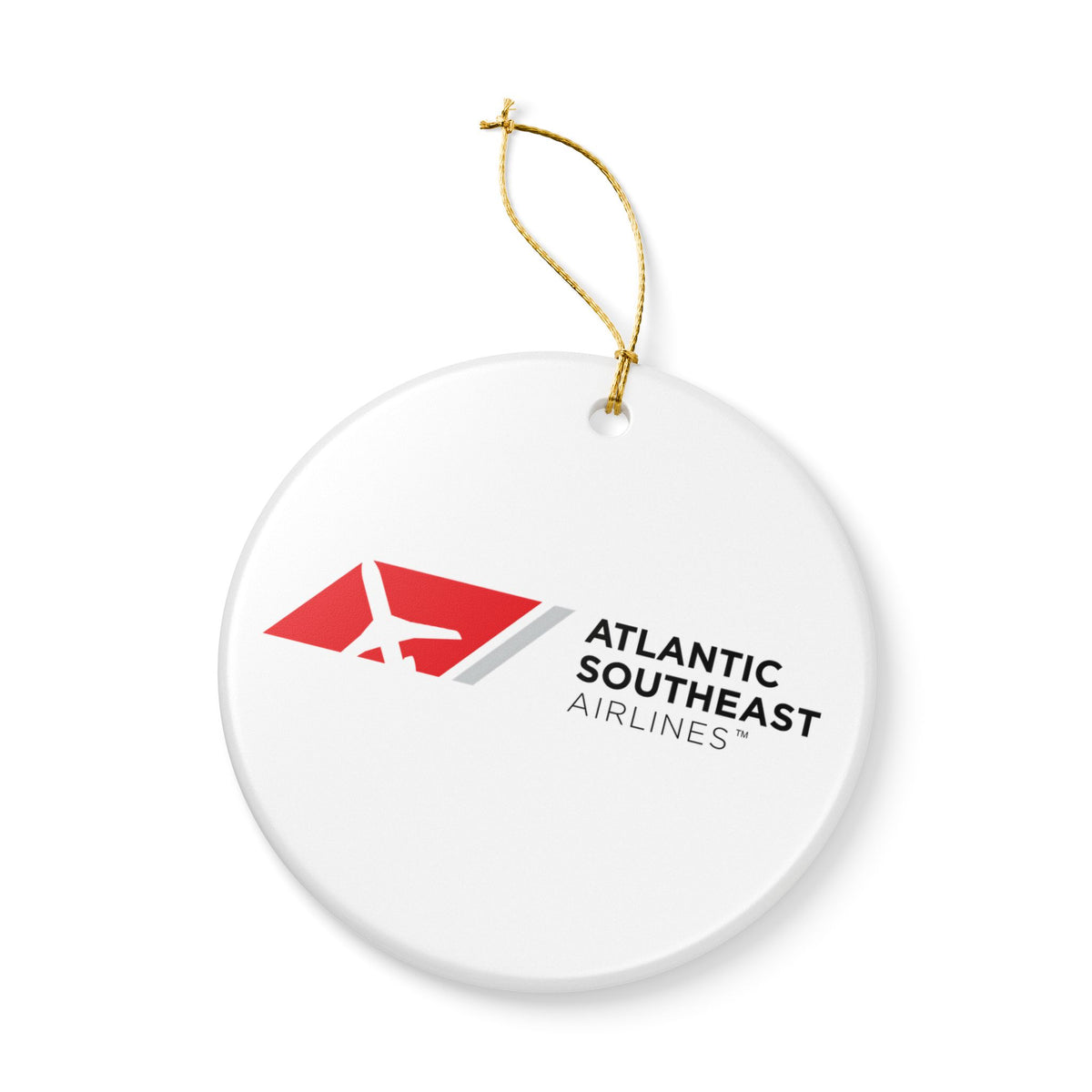 Atlantic Southeast Airlines Ceramic Ornament
