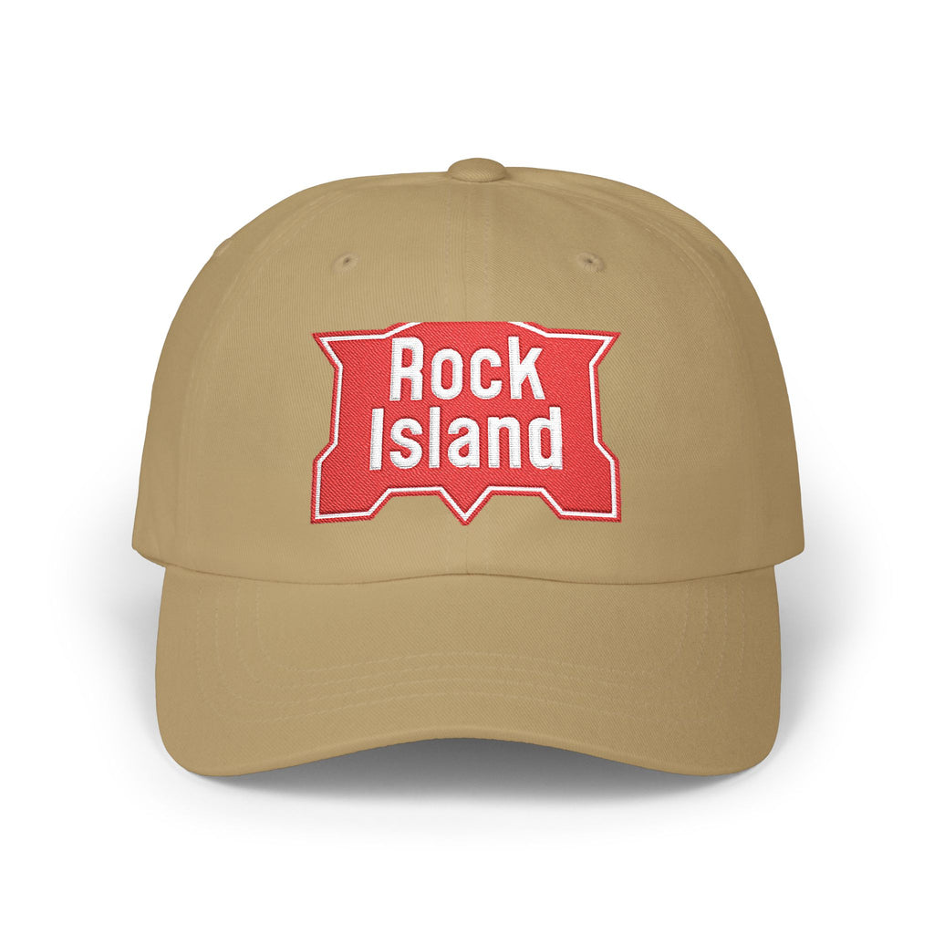 Chicago, Rock Island and Pacific Railroad Embroidered Dad Cap Hat
