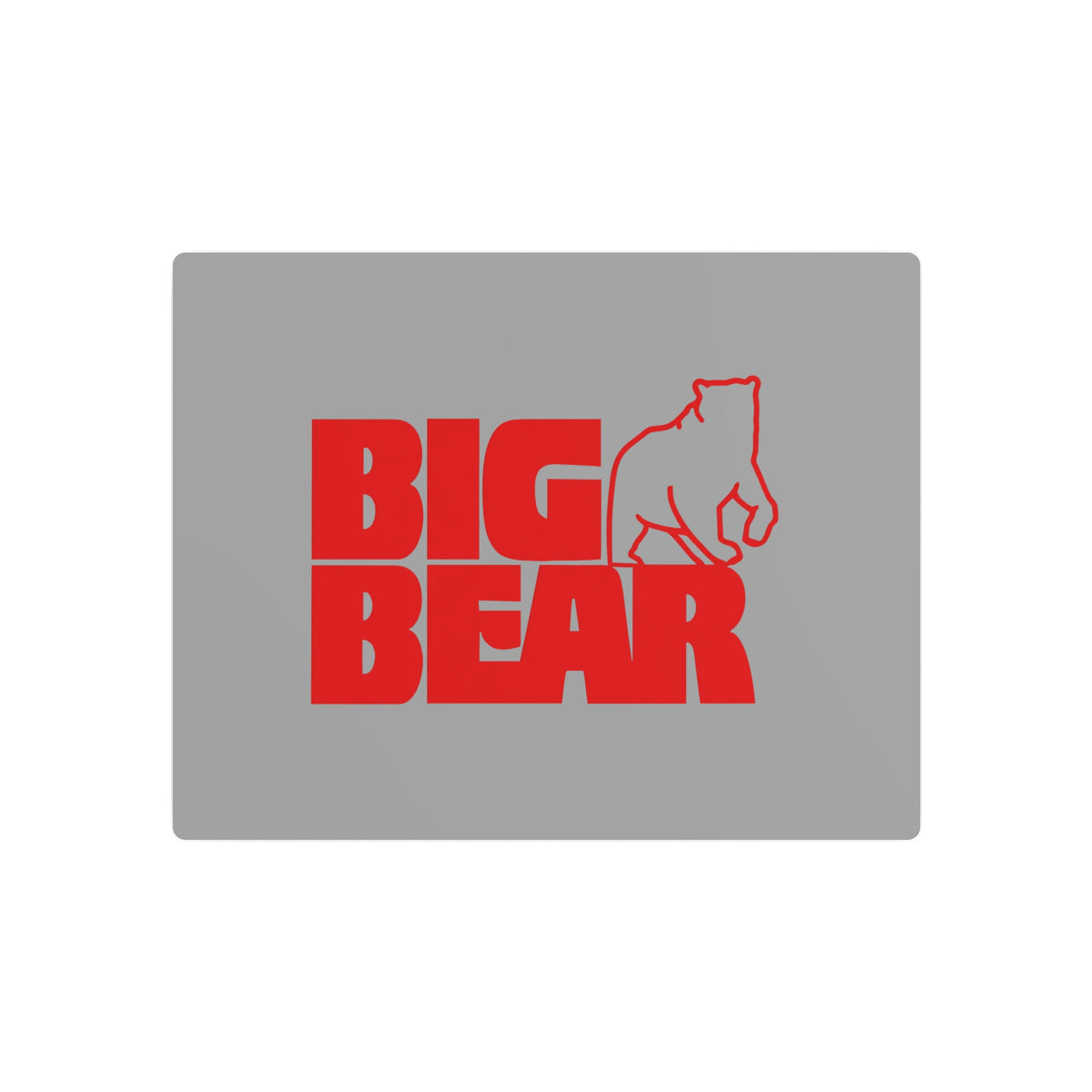Big Bear Stores Metal Sign