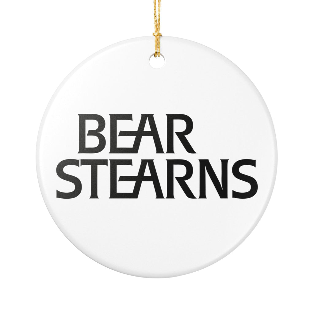 Bear Stearns Ceramic Ornament