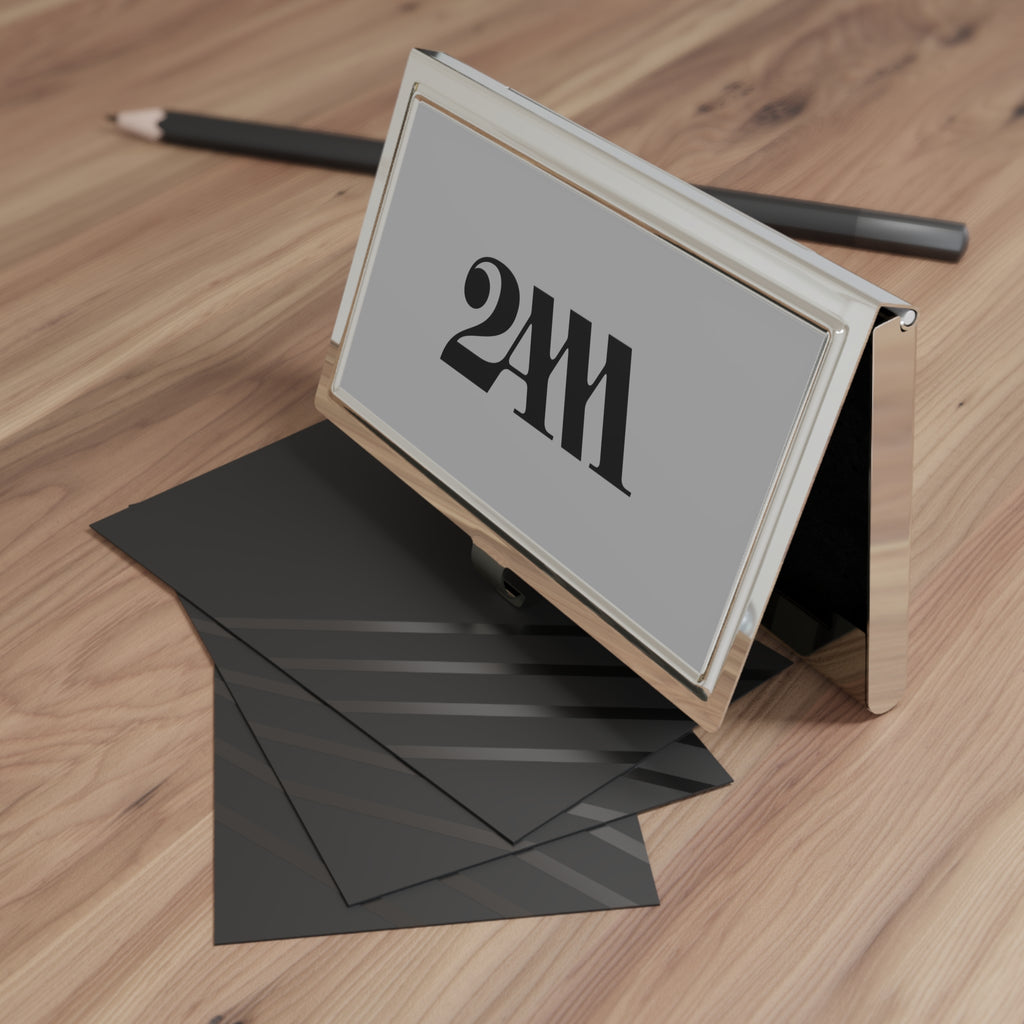 2AM Metal Business Card Holder