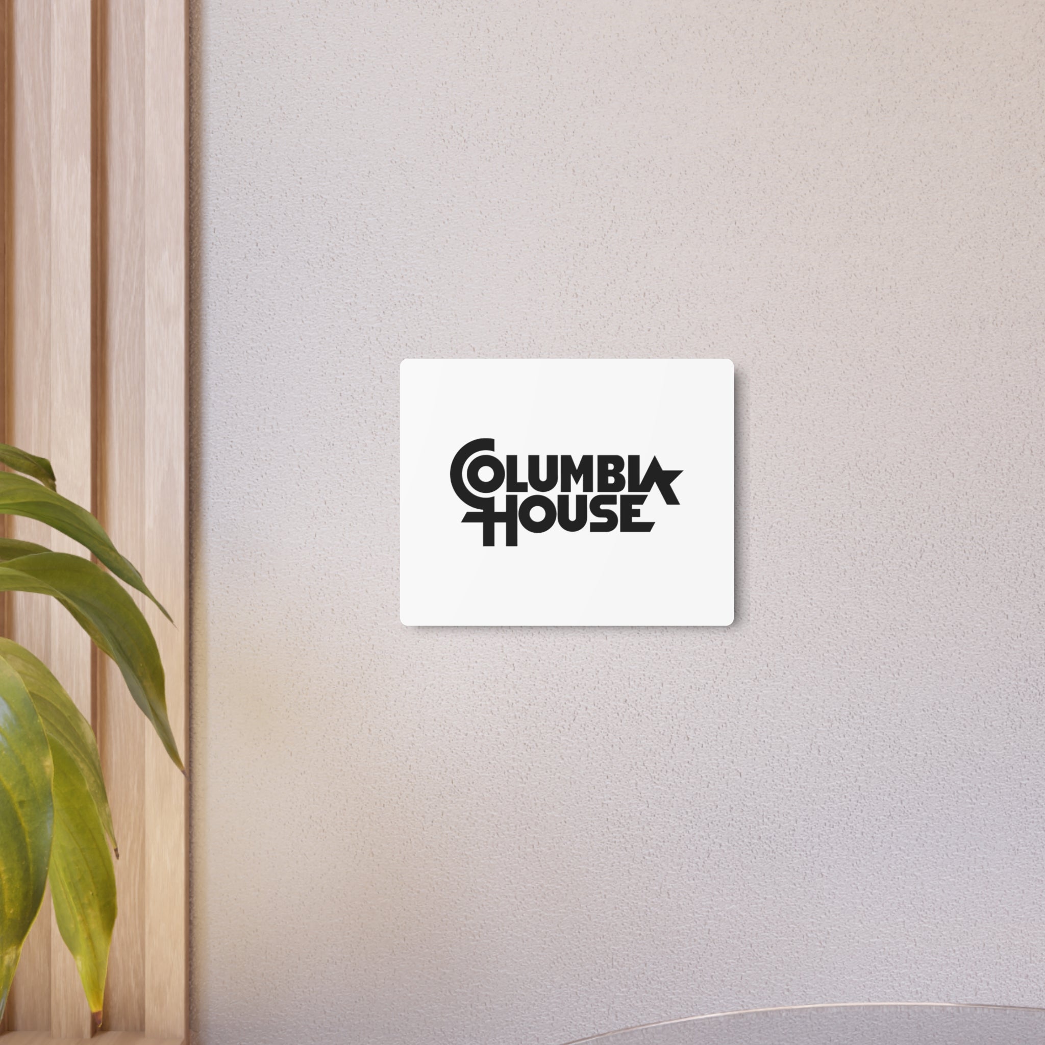 Columbia House Metal Sign