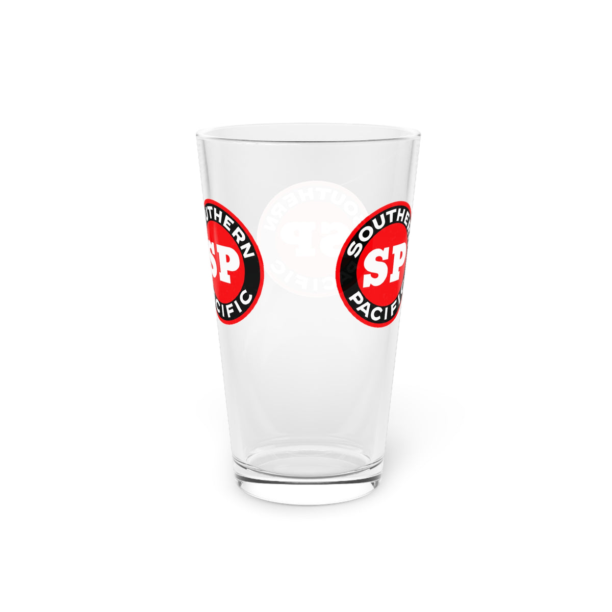 Southern Pacific Railroad 16oz Pint Glass
