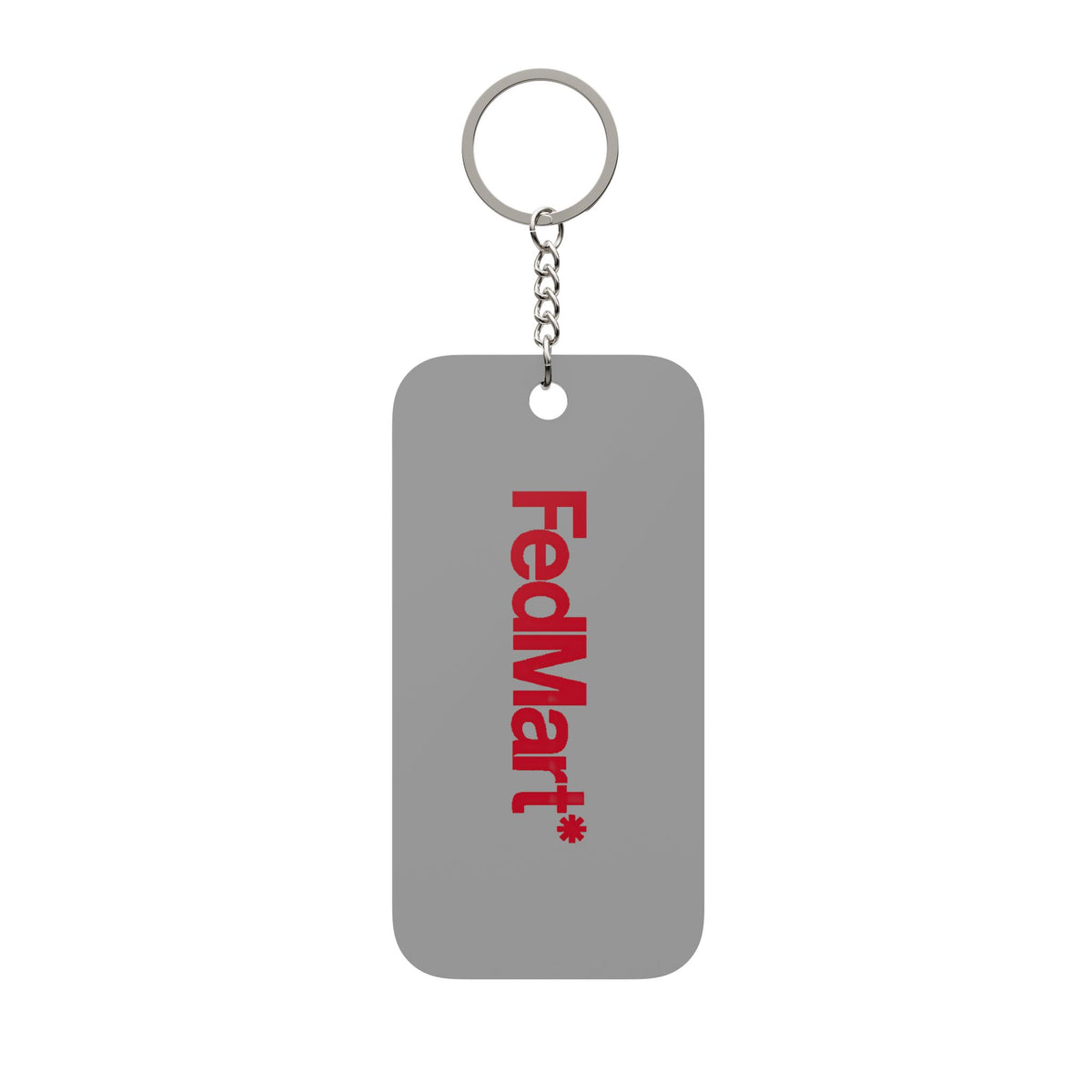 FedMart Double-Sided Keychain Charm