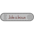 John A. Brown Metal Bottle Opener