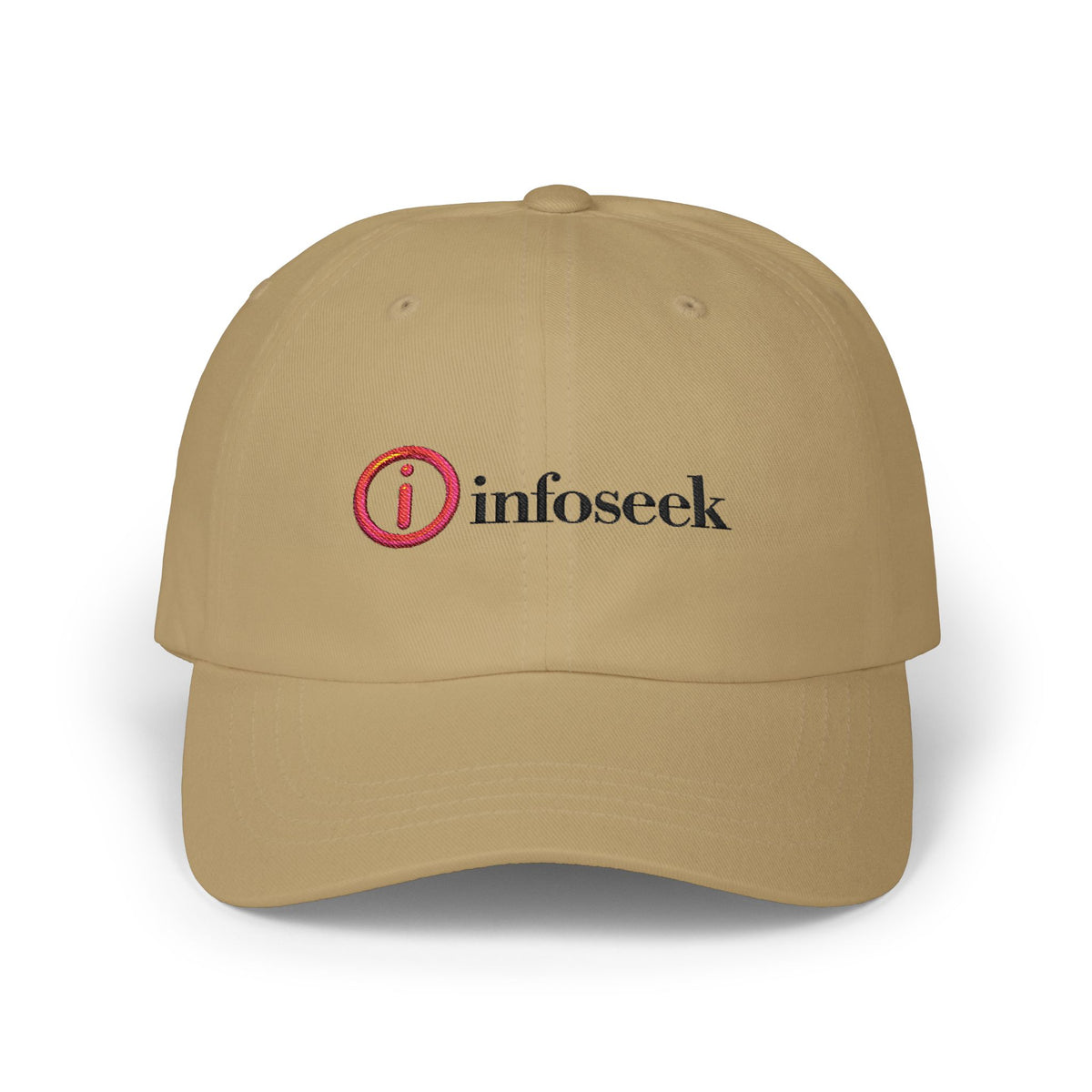 Infoseek Embroidered Dad Cap Hat