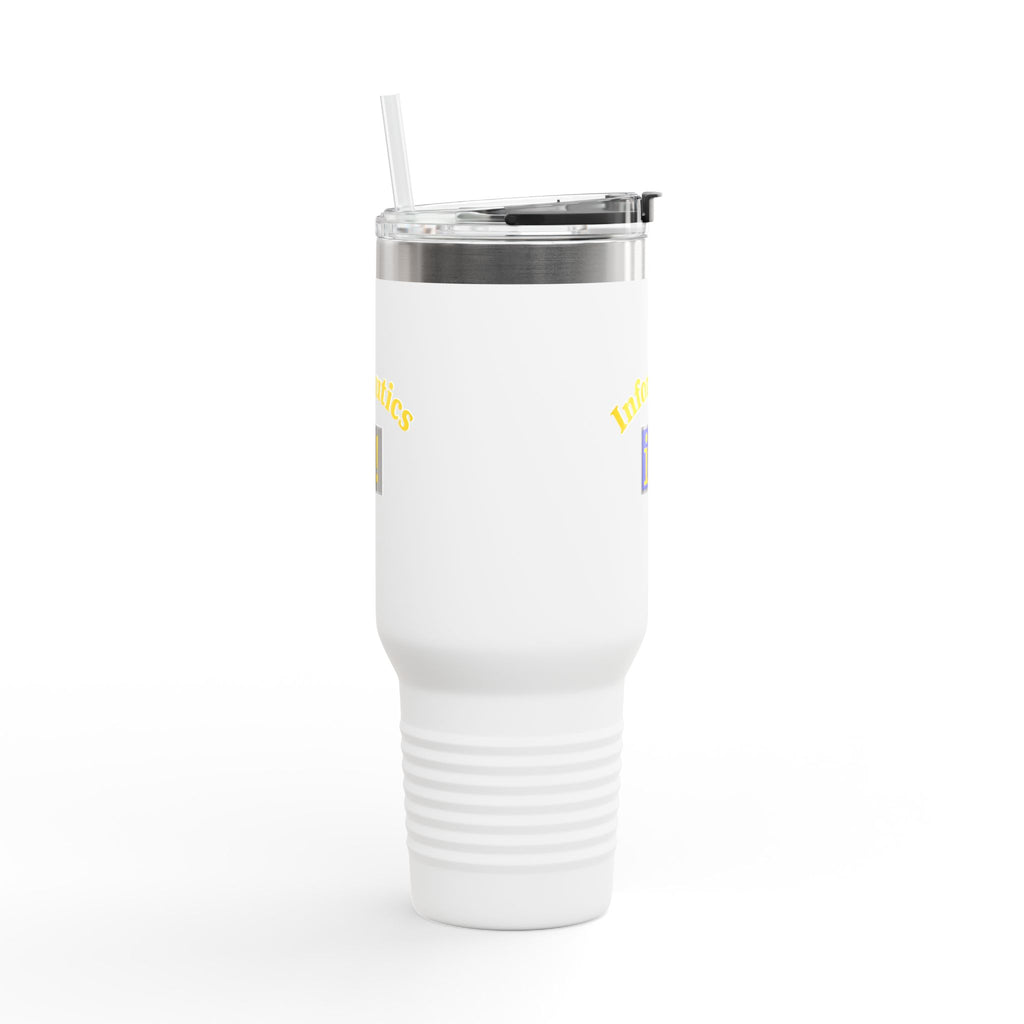 Infonautics 40oz Insulated Travel Mug Stainless Tumbler