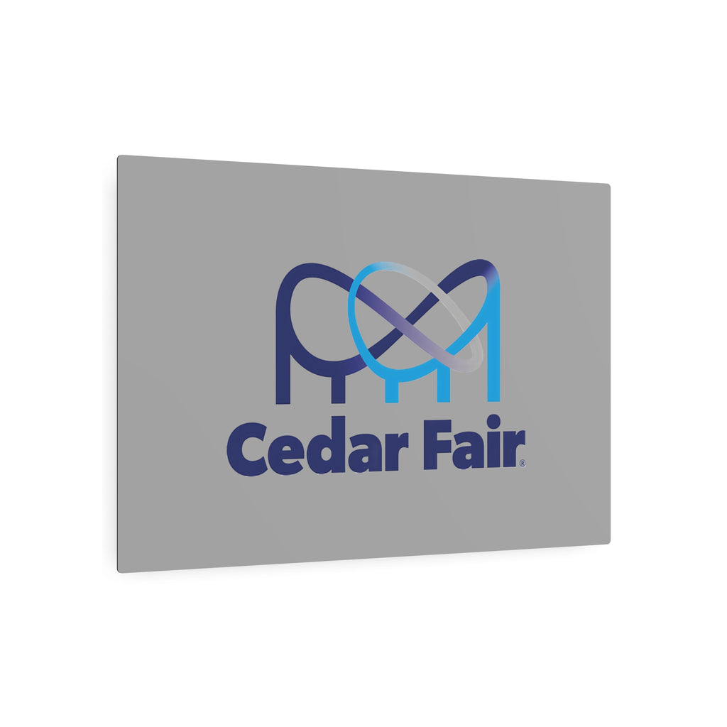Cedar Fair Metal Sign