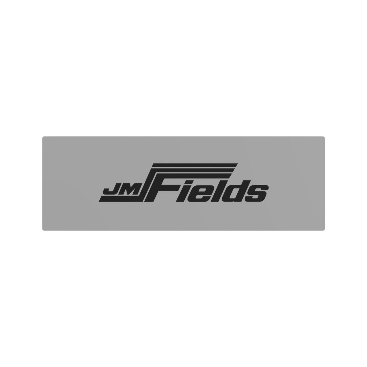 J.M. Fields Metal Sign