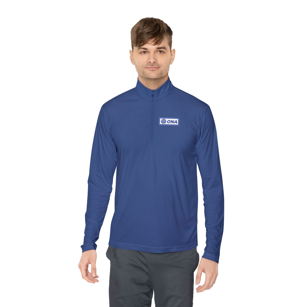 Overseas National Airways Unisex Quarter Zip Pullover