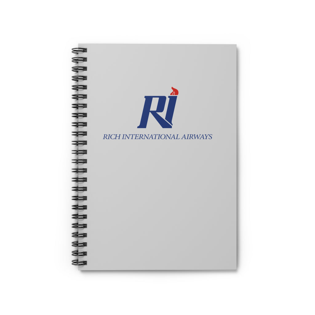 Rich International Airways Spiral Notebook