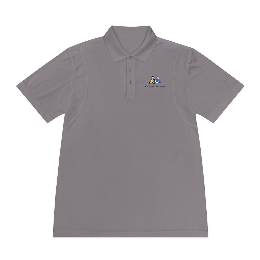 AOL Instant Messenger (AIM) Men's Sport Polo Shirt