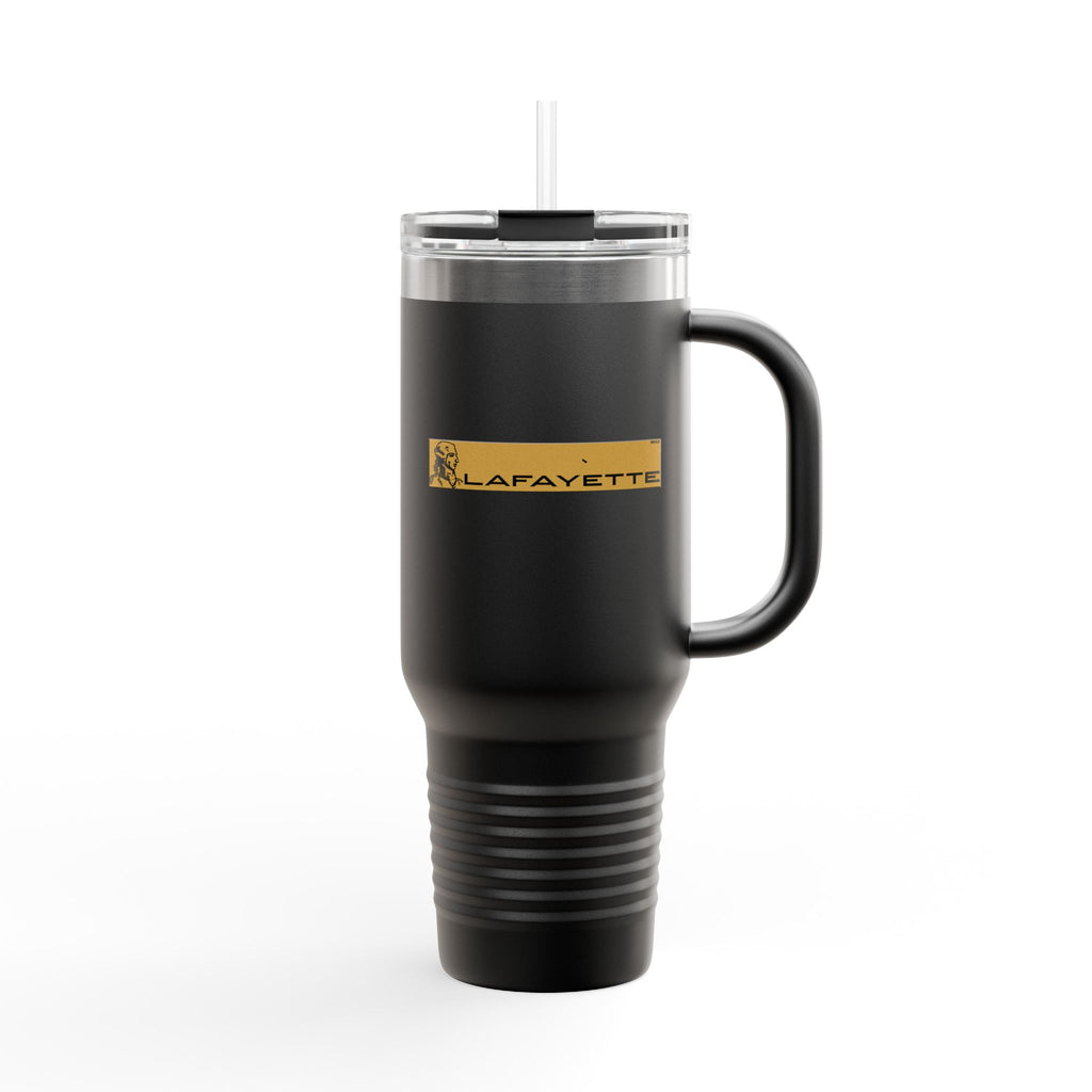 Lafayette Radio Electronics 40oz Insulated Travel Mug Stainless Tumbler