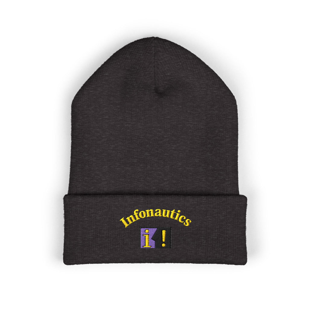 Infonautics Cuffed Beanie