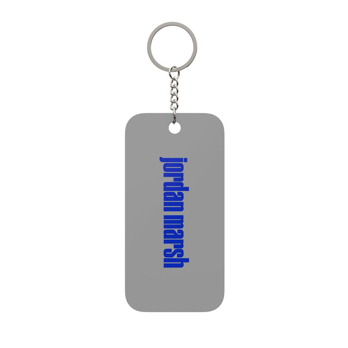 Jordan Marsh Double-Sided Keychain Charm