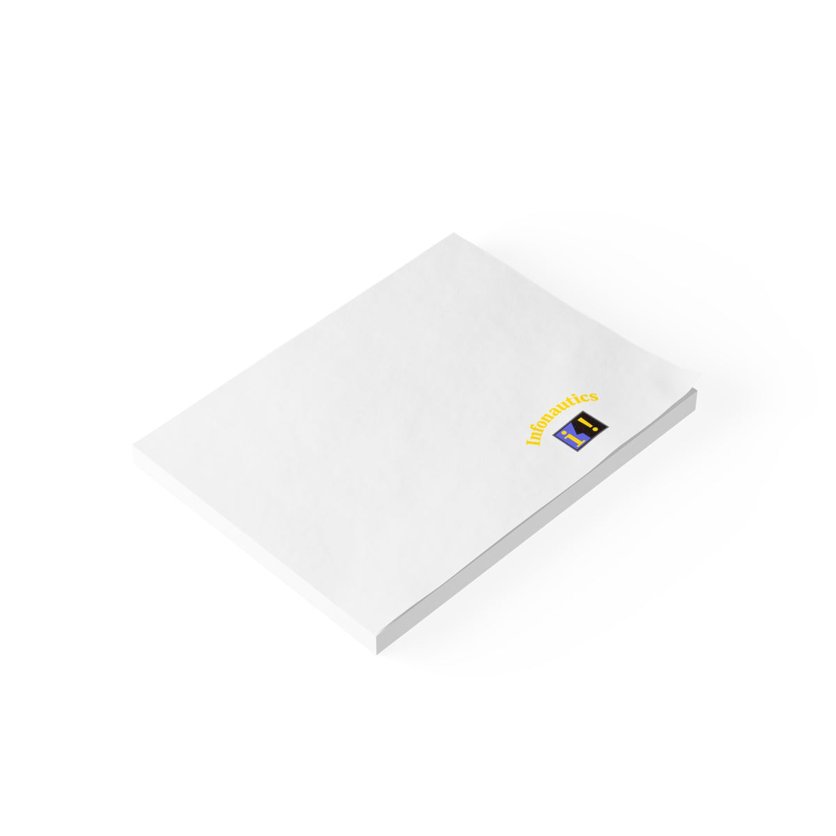 Infonautics Sticky Post-it Note Pad
