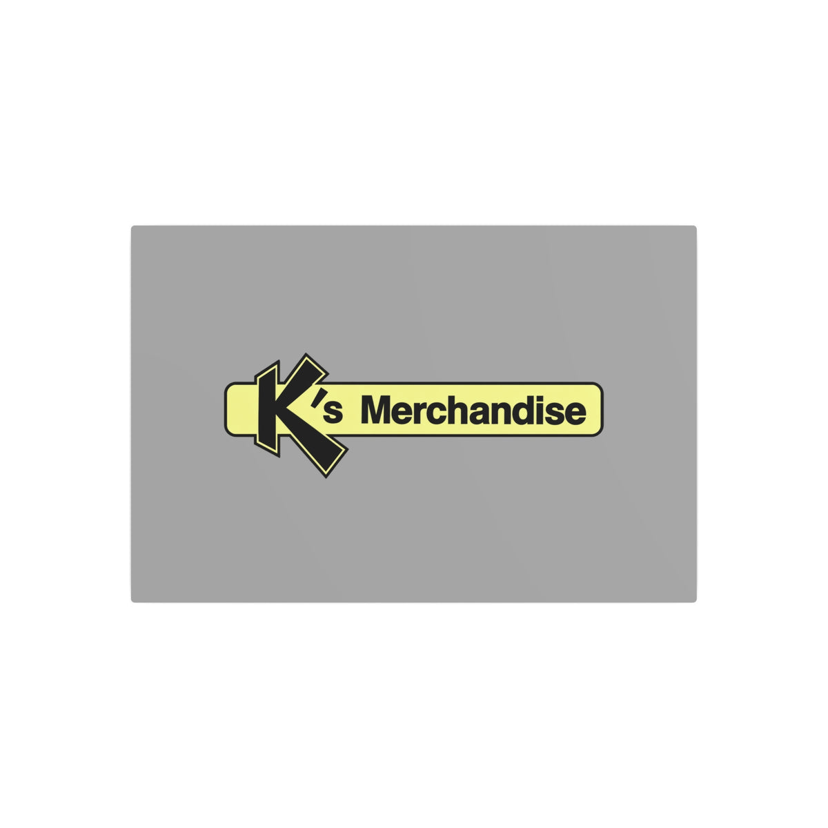 K's Merchandise Mart Metal Sign