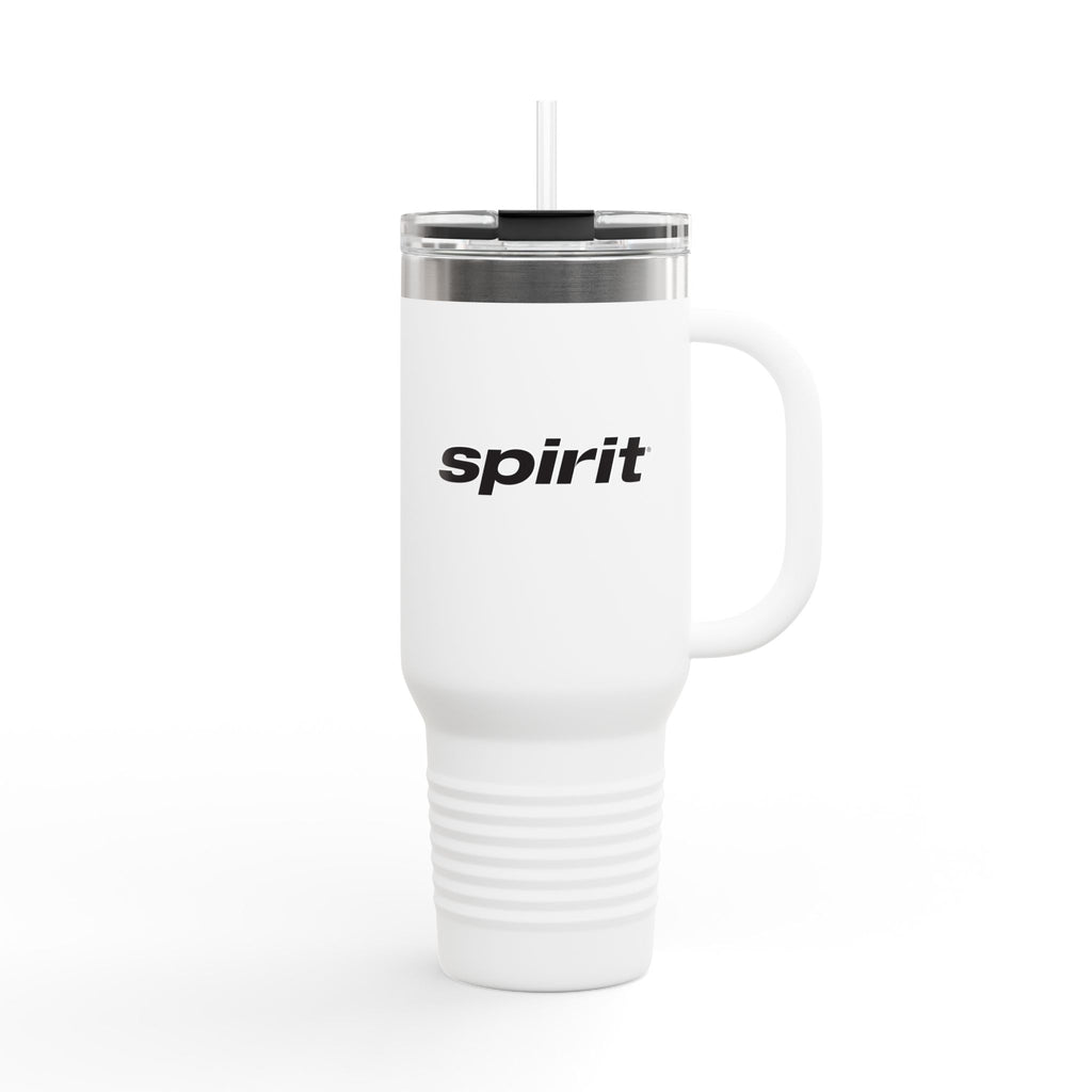 Spirit Airlines 40oz Insulated Travel Mug Stainless Tumbler