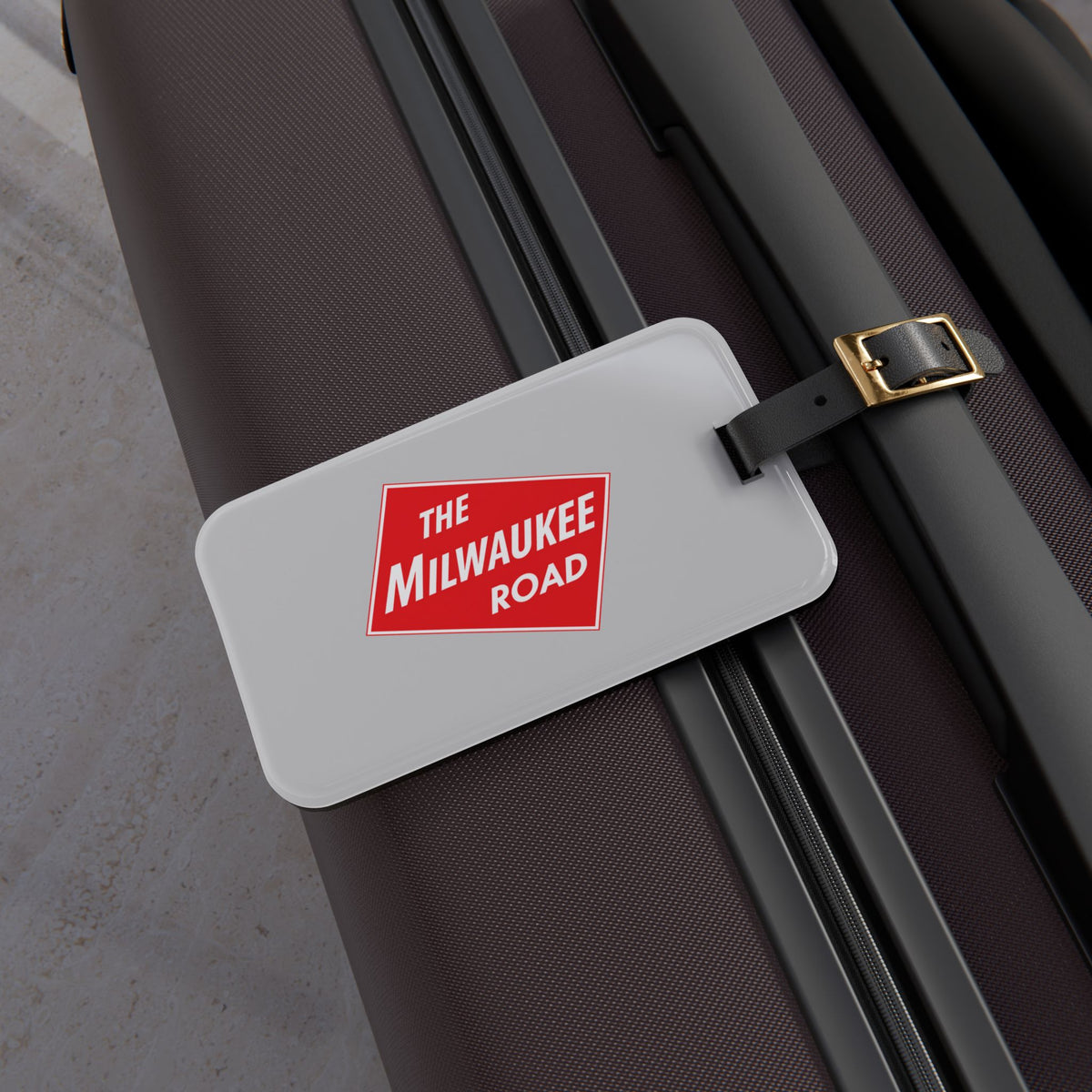 Chicago Milwaukee St. Paul and Pacific Railroad Luggage Tag