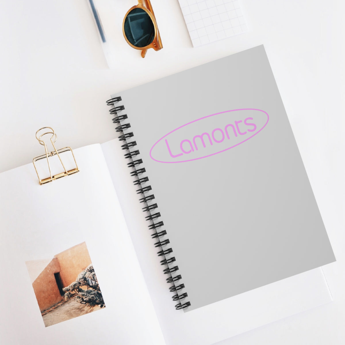 Lamonts Spiral Notebook