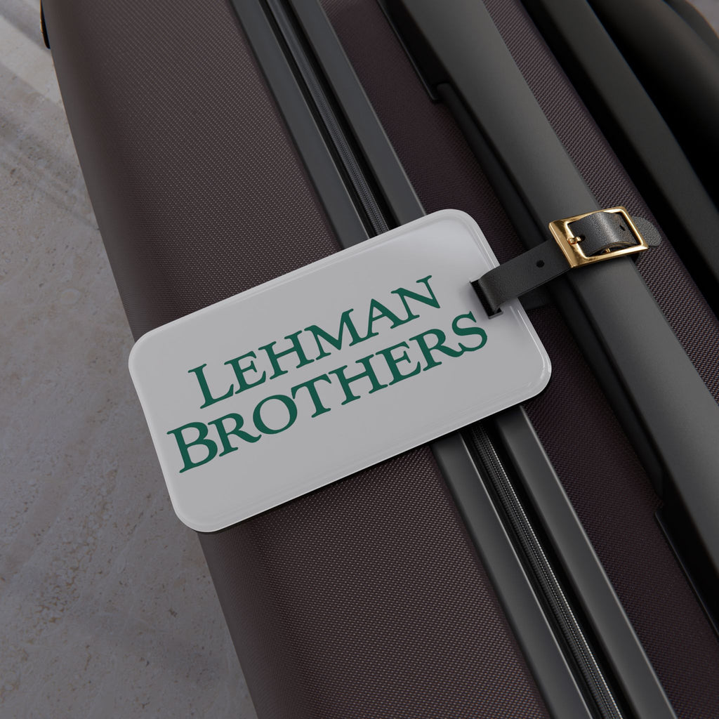 Lehman Brothers Luggage Tag