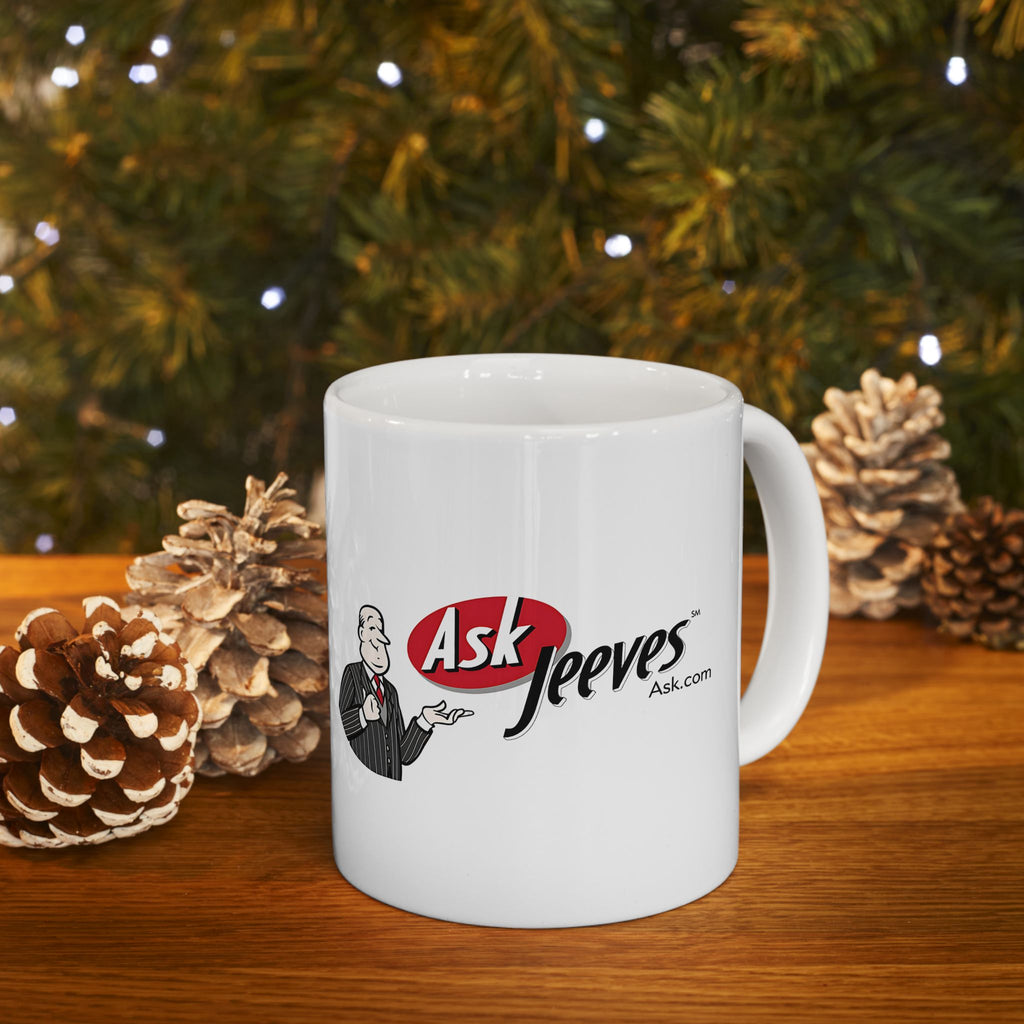 Ask Jeeves Ceramic Coffee Mug