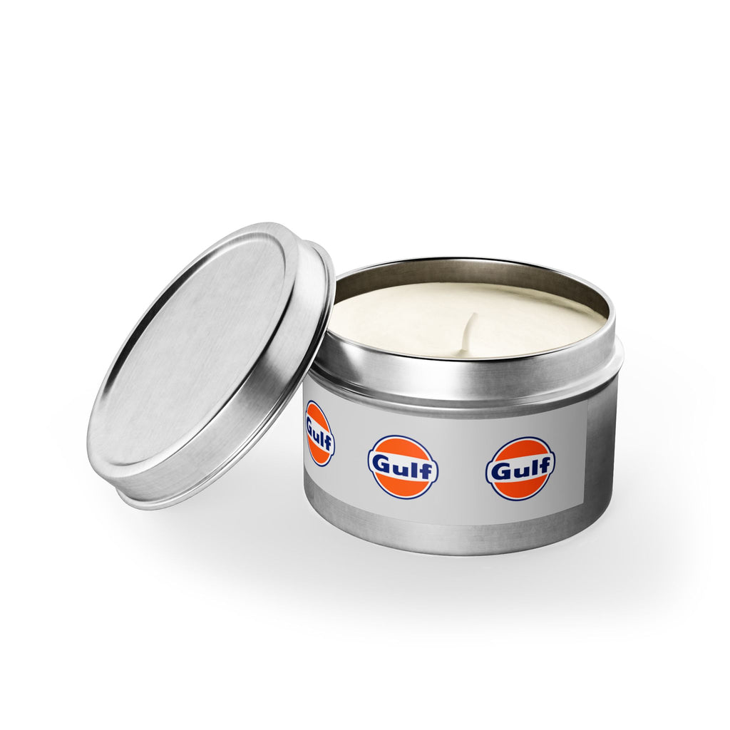 Gulf Oil Tin Candle