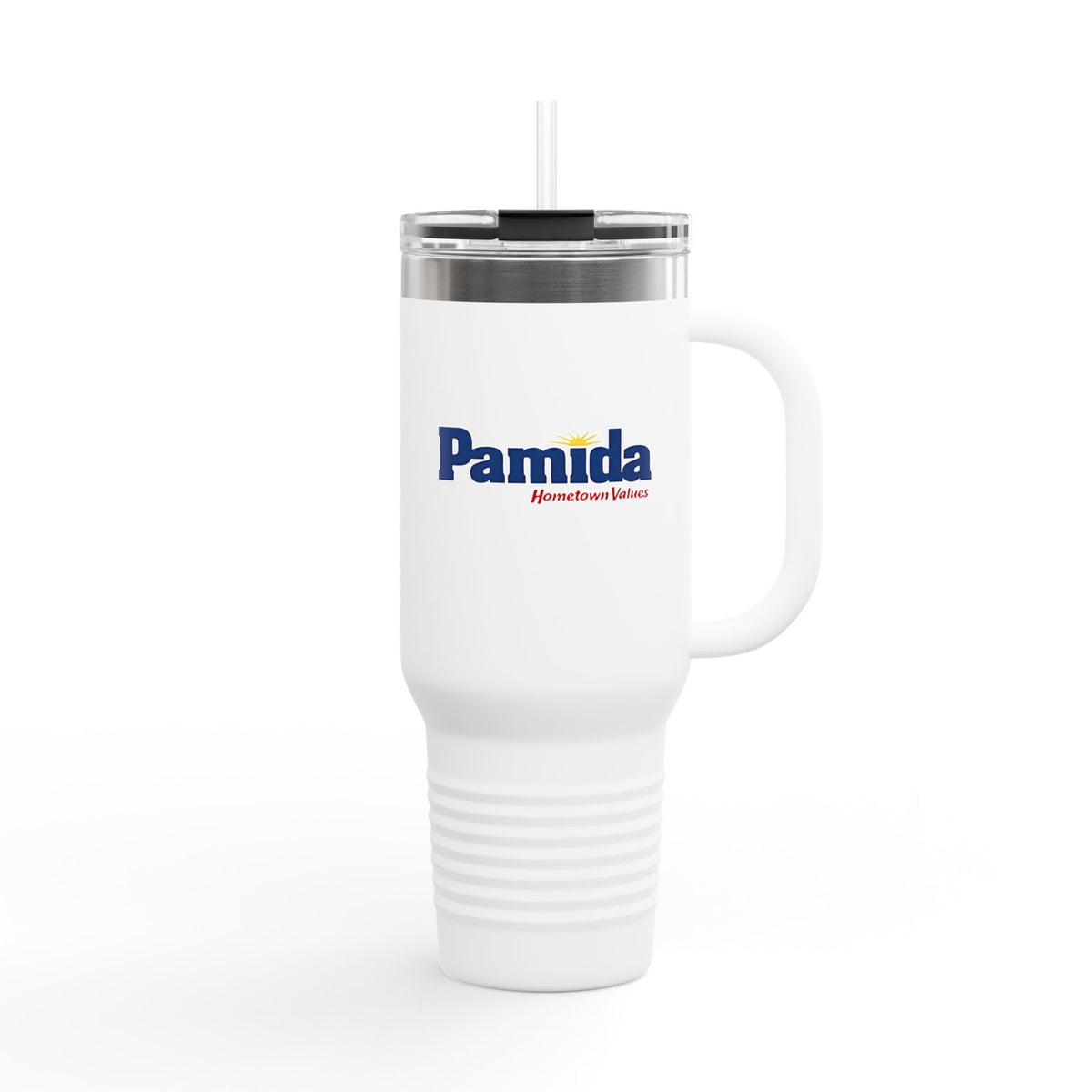 Pamida 40oz Insulated Travel Mug Stainless Tumbler