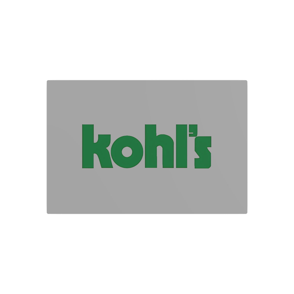 Kohl's Food Stores Metal Sign