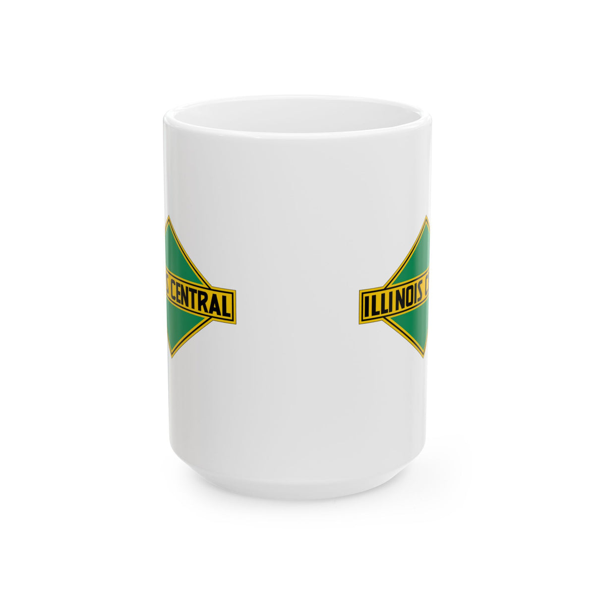 Illinois Central Railroad Ceramic Coffee Mug