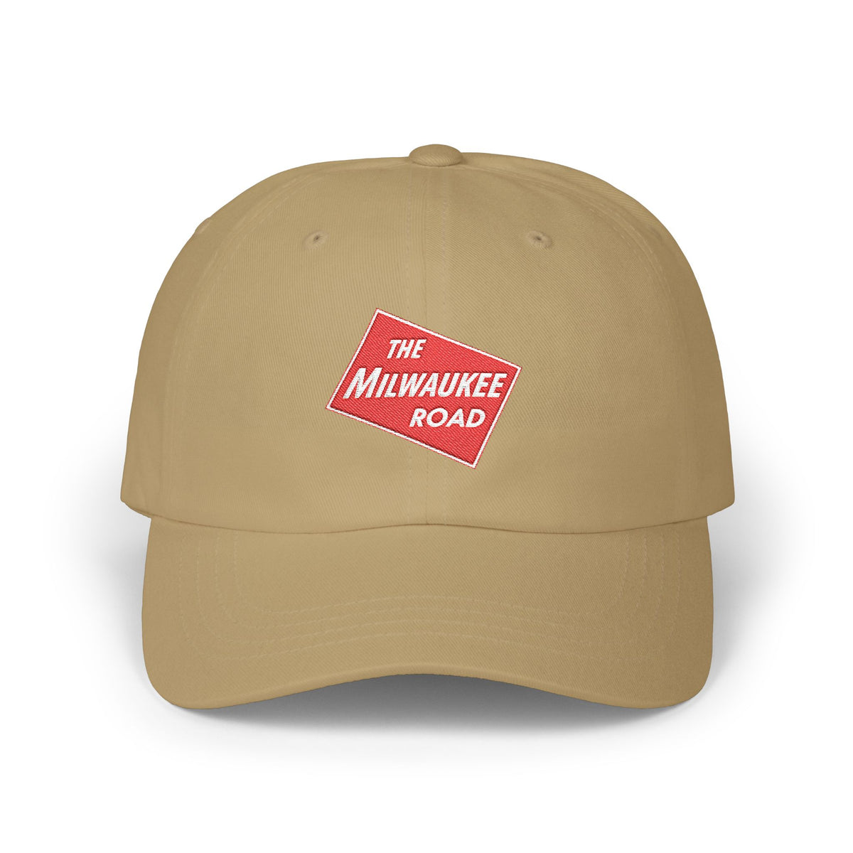 Chicago Milwaukee St. Paul and Pacific Railroad Embroidered Dad Cap Hat