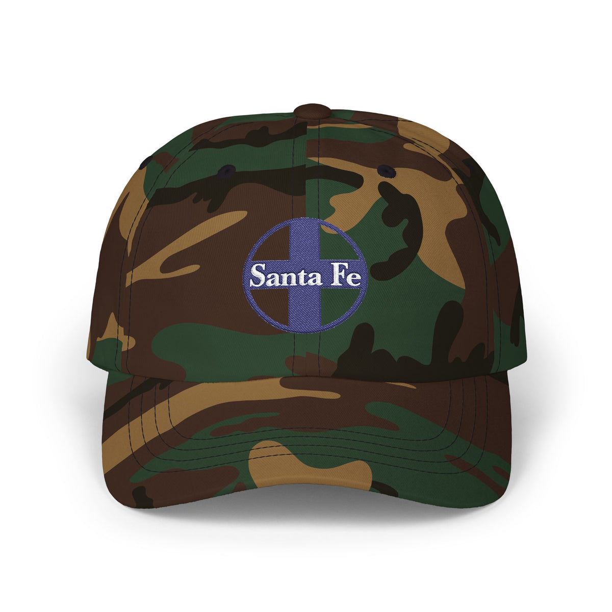 Atchison Topeka and Santa Fe Railway Embroidered Dad Cap Hat