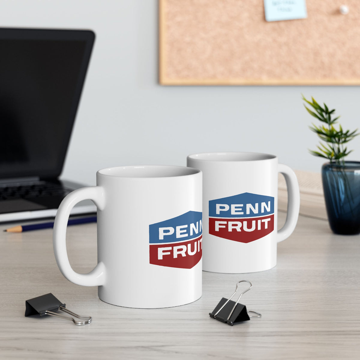 Penn Fruit Ceramic Coffee Mug