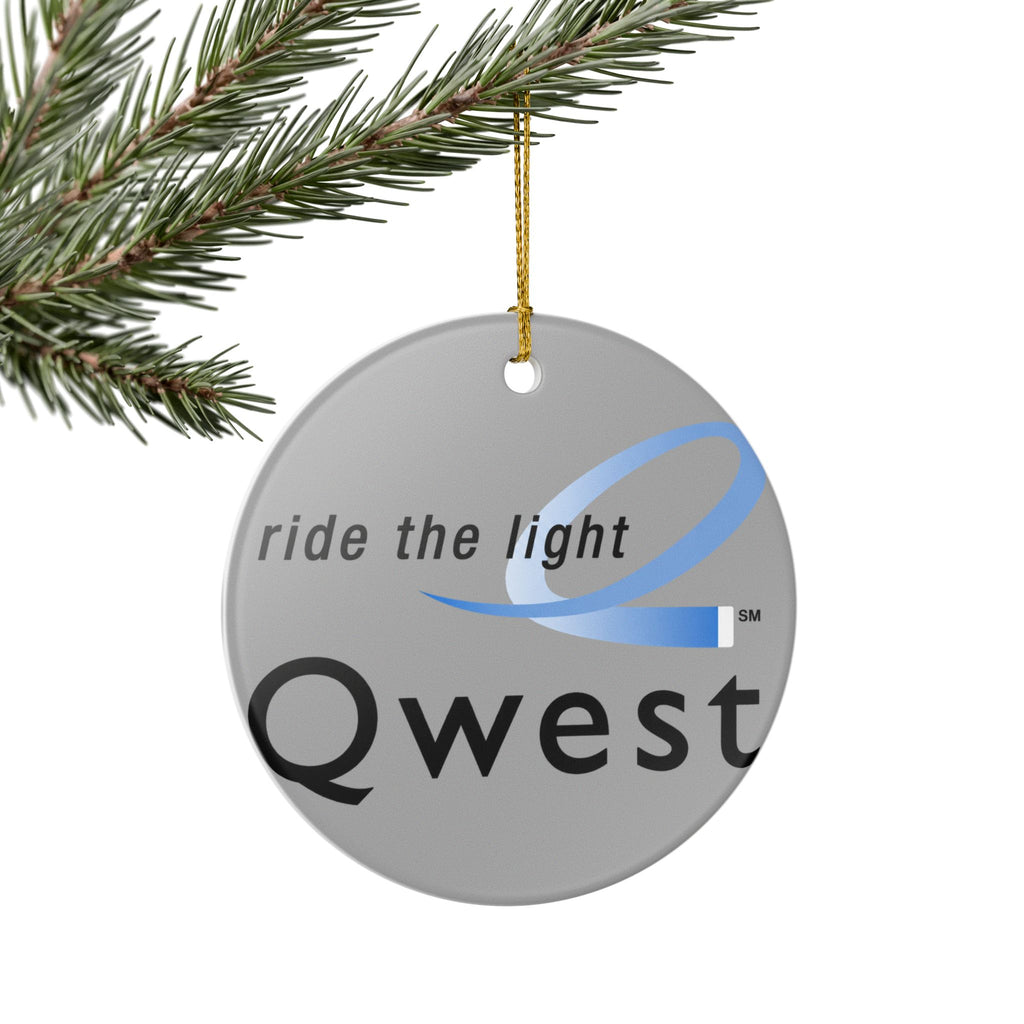 Qwest Ceramic Ornament