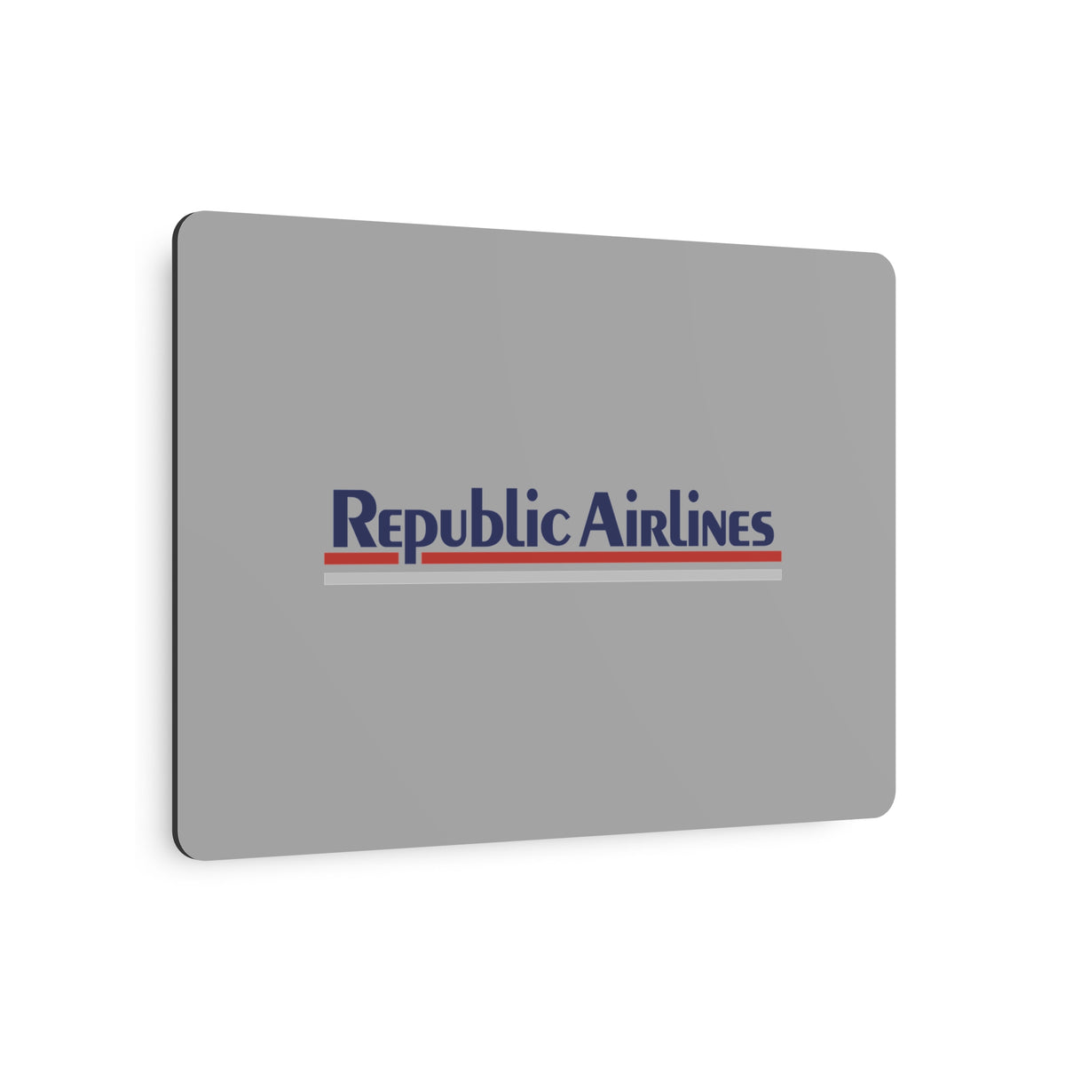 Republic Airlines Metal Sign