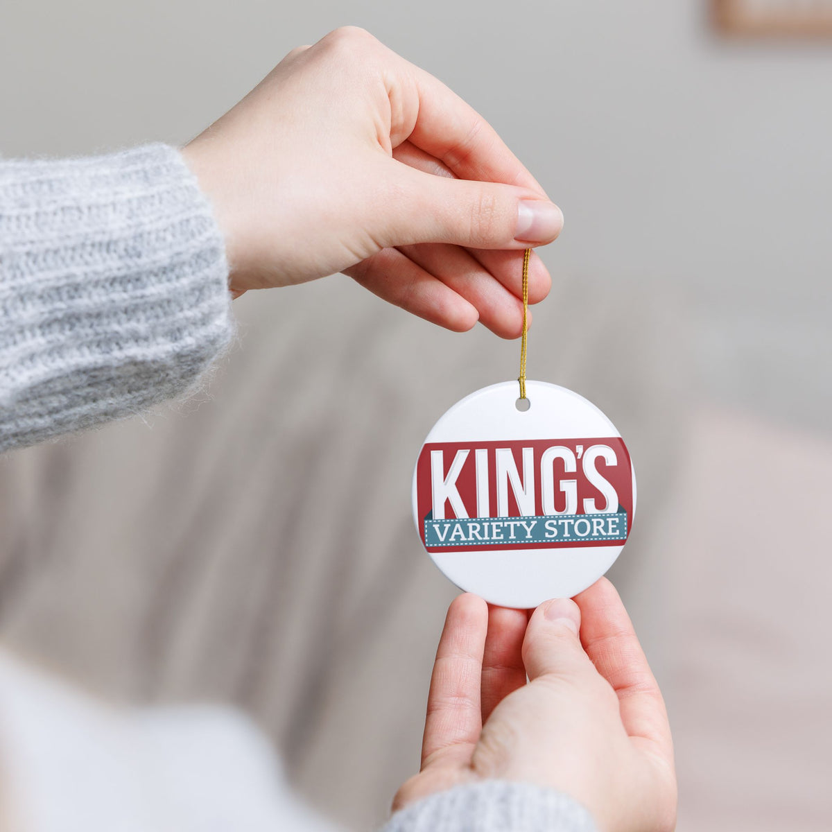King's Variety Store Ceramic Ornament