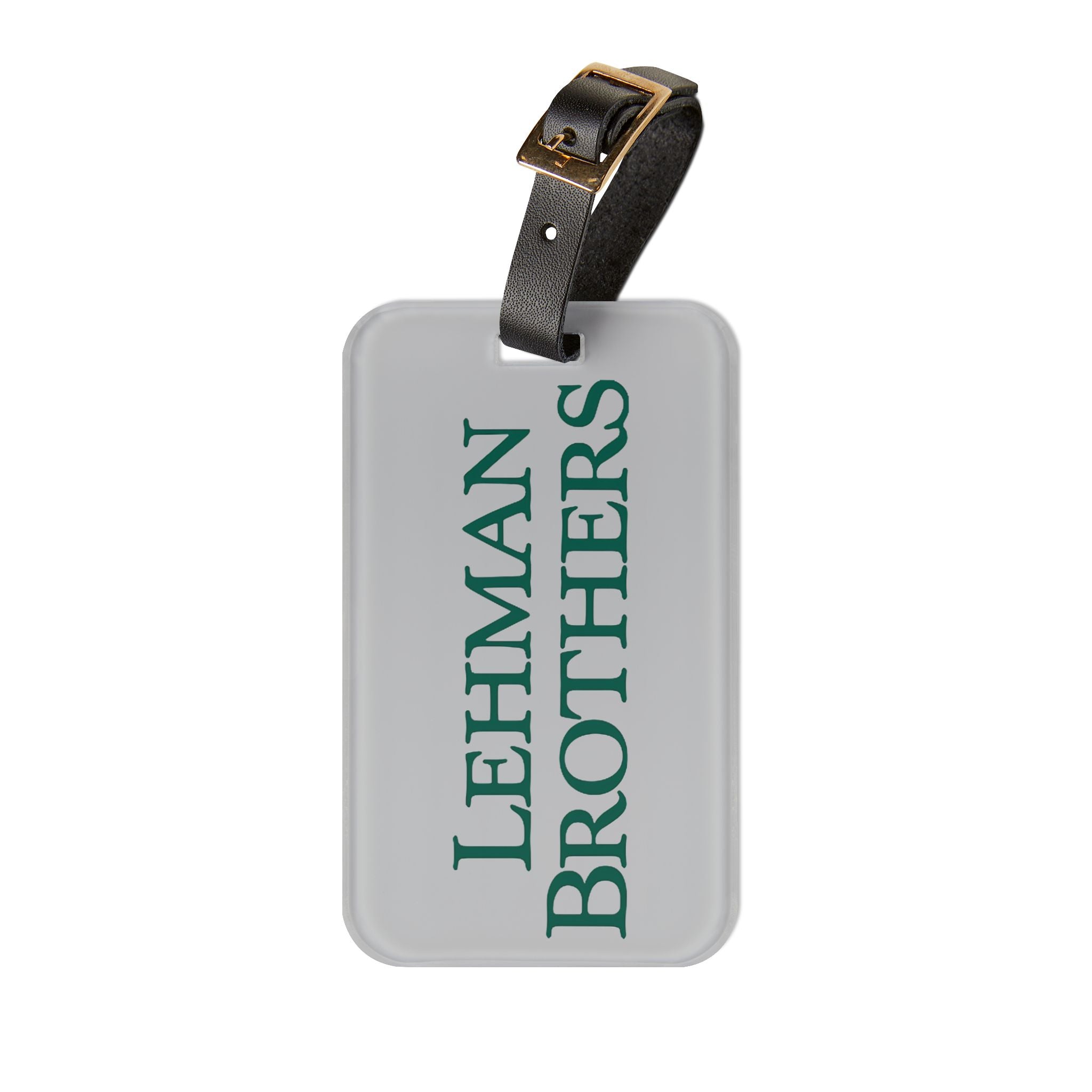 Lehman Brothers Luggage Tag
