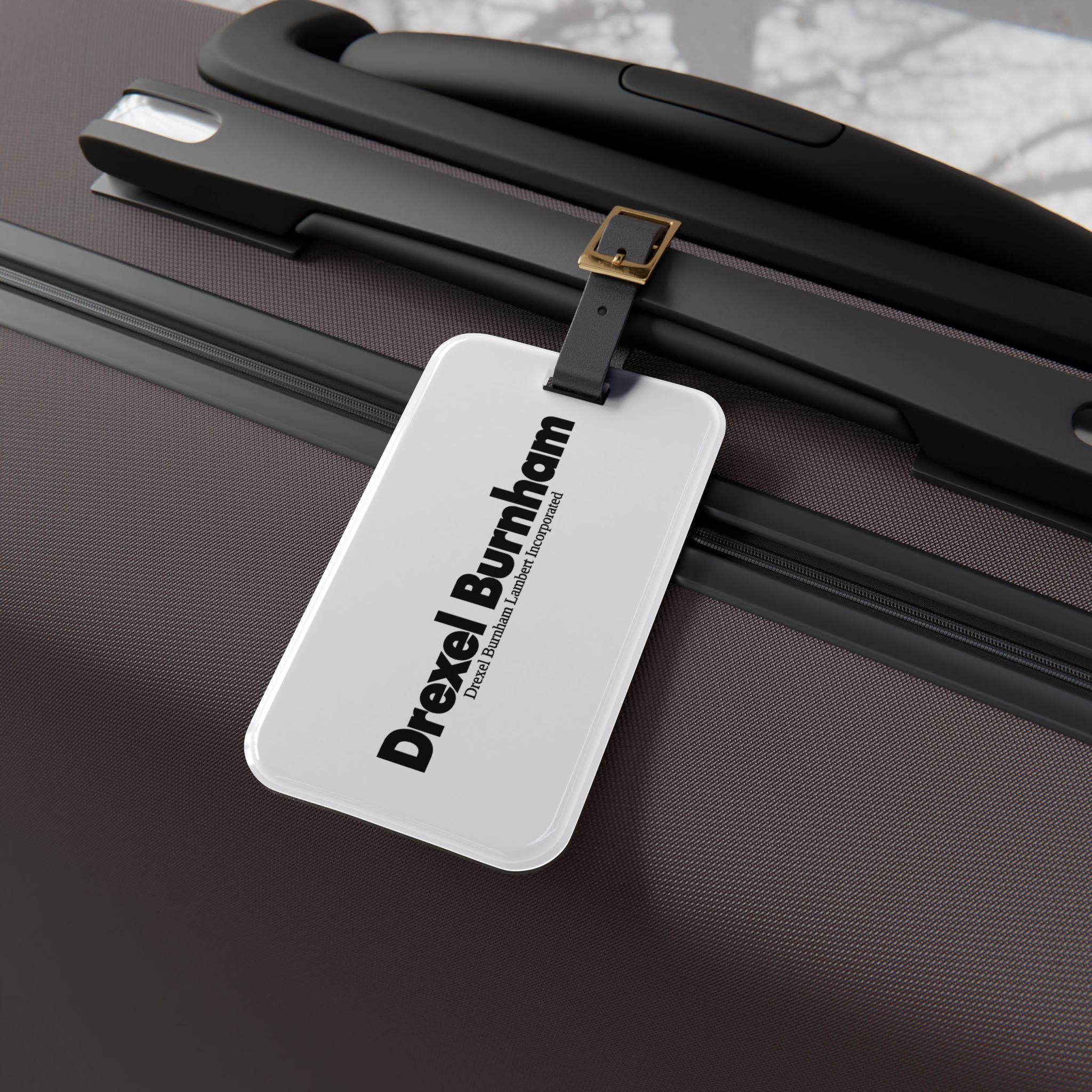 Drexel Burnham Lambert Luggage Tag