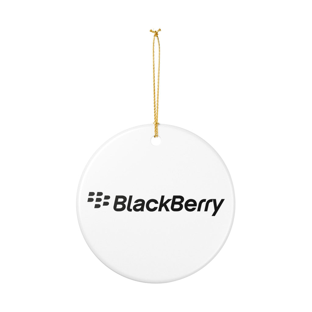 BlackBerry Ceramic Ornament